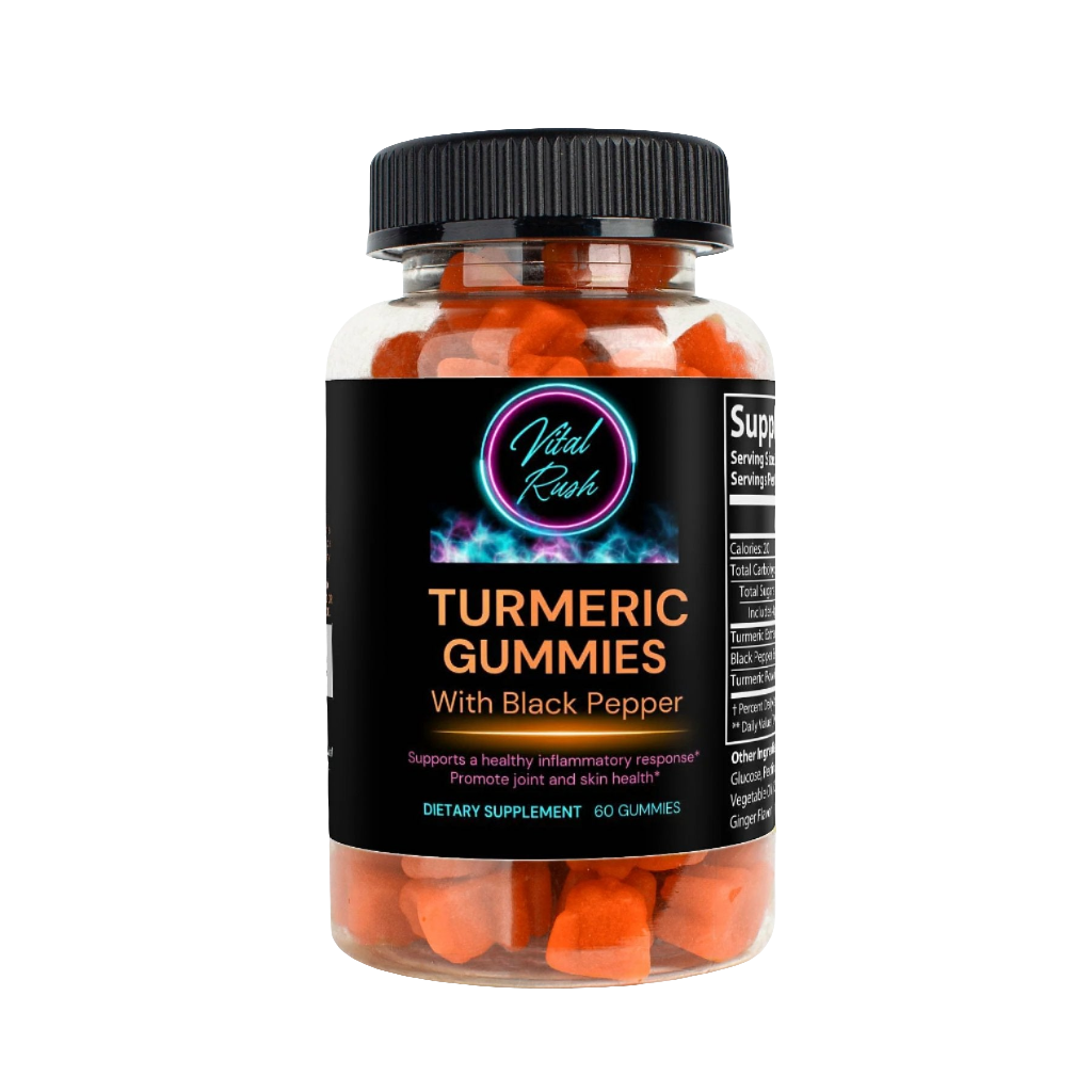 Turmeric Gummies with Black Pepper